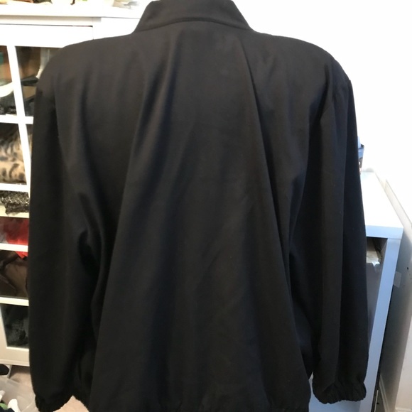 Black plus size bomber jacket - Picture 2 of 2